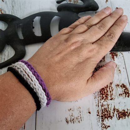 Asexual Pride bracelet - Image 2