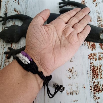 Asexual Pride bracelet - Image 3