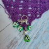 Skull stitch markers for crochet, set of 4 - Image 2