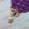 Witch stitch markers for crochet, set of 4 - Image 2