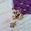 Witch stitch markers for crochet, set of 4