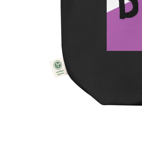 Brave Eco Tote Bag - deconstructed non-binary flag, enby pride - Image 2