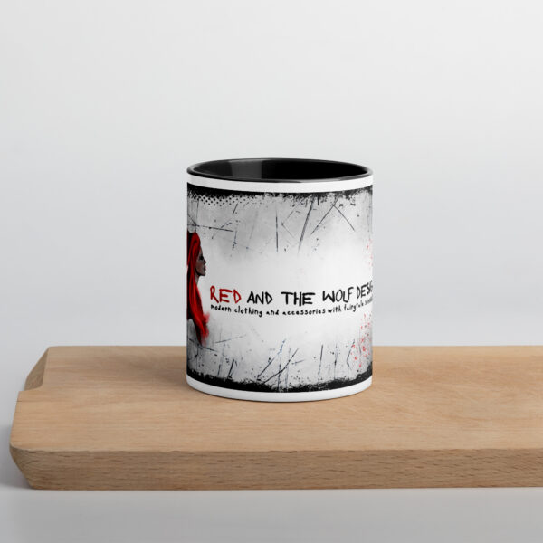 Red and the Wolf Designs Banner Mug - Image 2