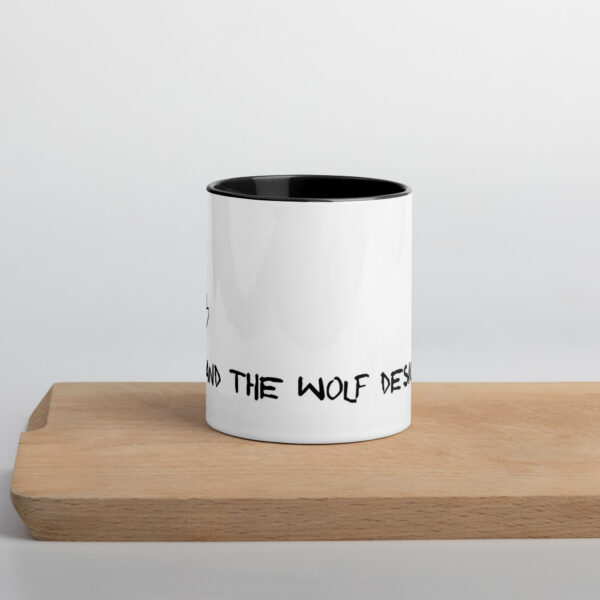 Red and the Wolf Designs Logo Mug - Image 2