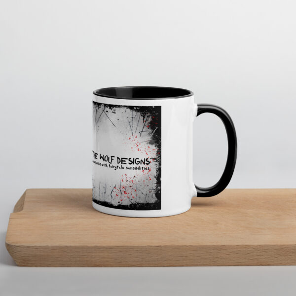 Red and the Wolf Designs Banner Mug - Image 4