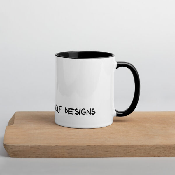 Red and the Wolf Designs Logo Mug - Image 4