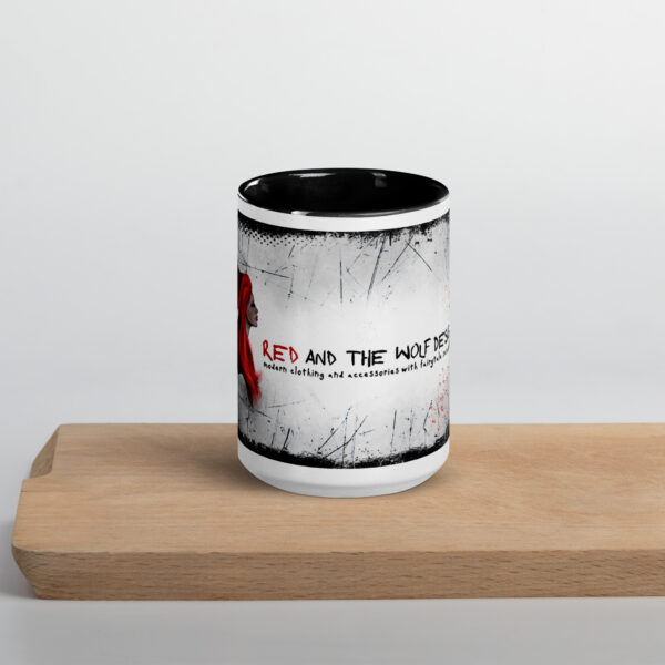 Red and the Wolf Designs Banner Mug