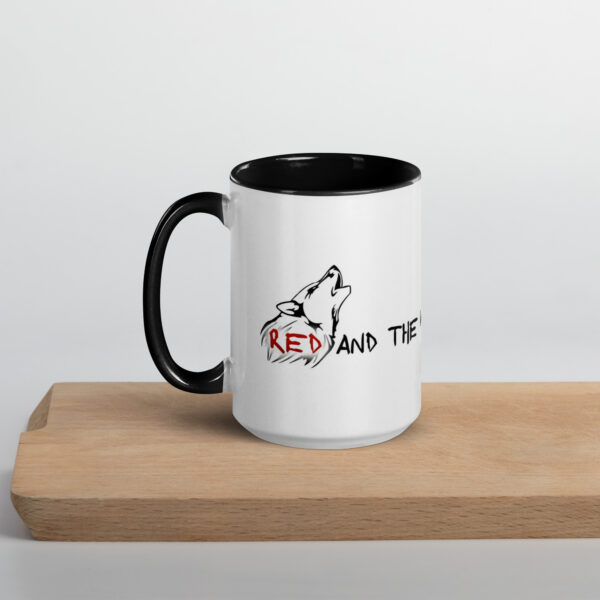 Red and the Wolf Designs Logo Mug - Image 5