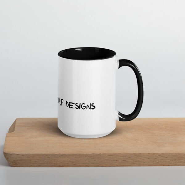 Red and the Wolf Designs Logo Mug - Image 6