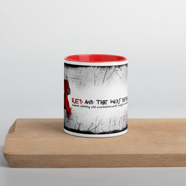 Red and the Wolf Designs Banner Mug - Image 7