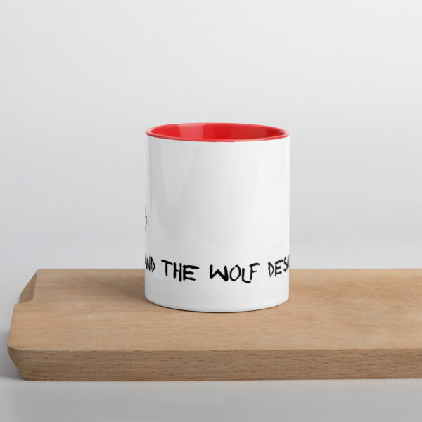 Red and the Wolf Designs Logo Mug - Image 7