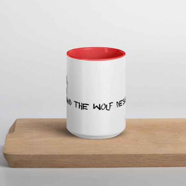 Red and the Wolf Designs Logo Mug - Image 10