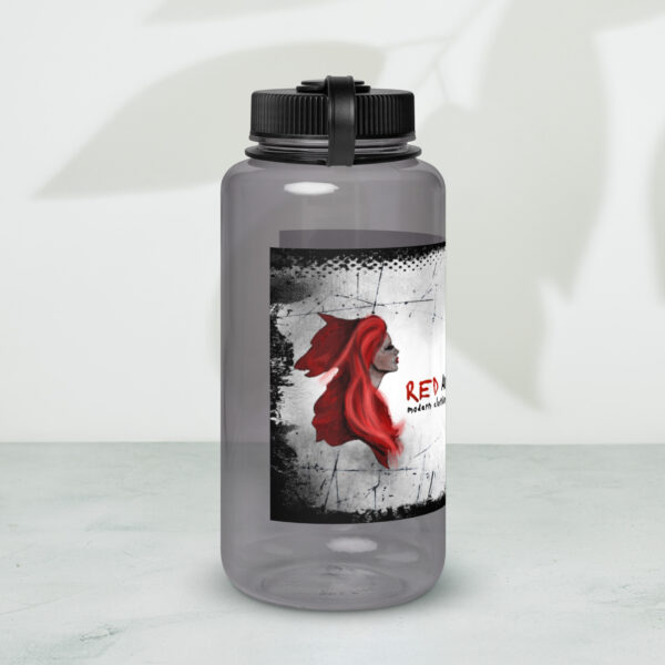 Red and the Wolf Designs banner water bottle - Image 8