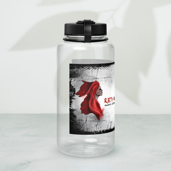 Red and the Wolf Designs banner water bottle - Image 12