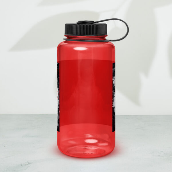 Red and the Wolf Designs banner water bottle - Image 2