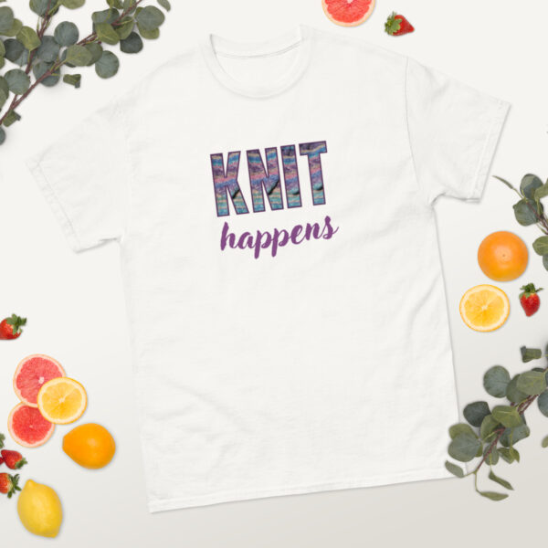 Knit happens - Unisex classic tee - Image 5