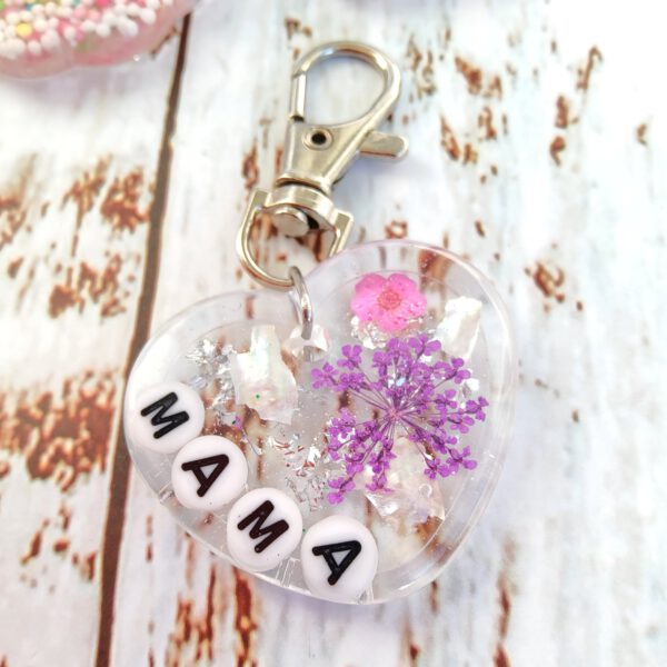 Mothers Day resin keychain - Image 2