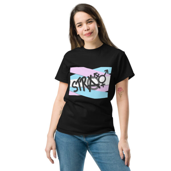 Stray - deconstructed trans flag Unisex classic tee - Image 2