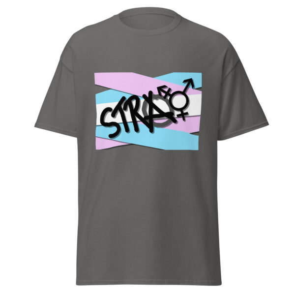 Stray - deconstructed trans flag Unisex classic tee - Image 3