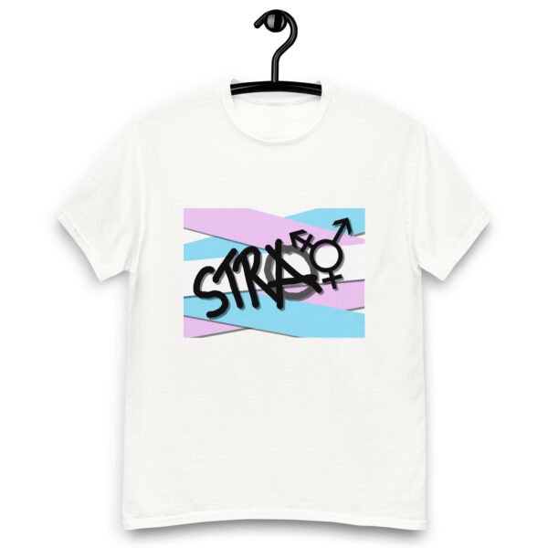 Stray - deconstructed trans flag Unisex classic tee - Image 4