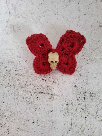 Skull Butterfly brooch - Image 4
