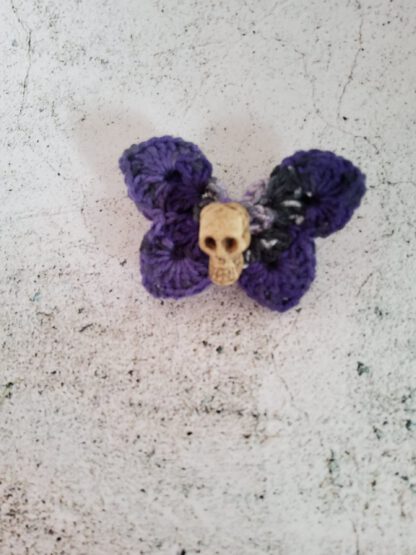 Skull Butterfly brooch - Image 5
