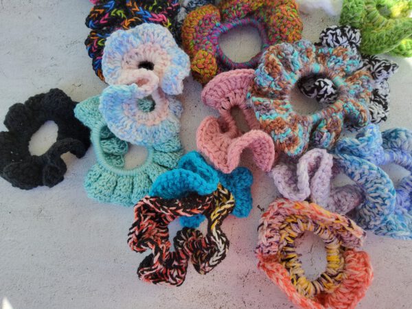 Scrunchie, many colour options