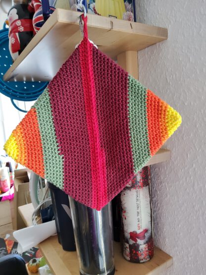 Colourful Potholder, double layered - Image 5