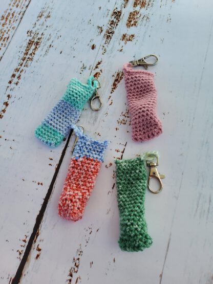 Marble fidget keychain