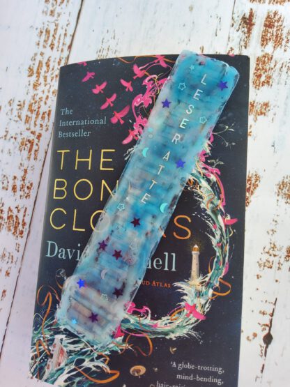 Blue resin bookmark - Image 8