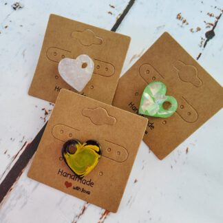 Heart pin