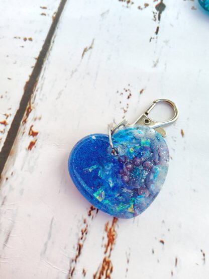 Mermaid heart keychain - Image 3