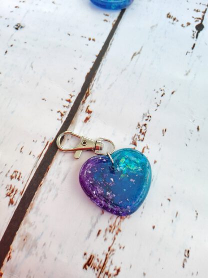 Mermaid heart keychain - Image 5
