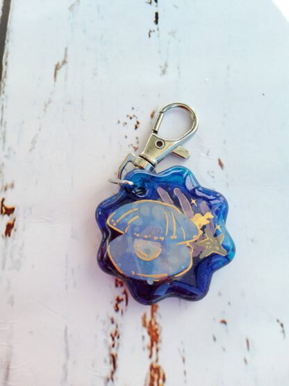 Sea Shell resin keychain - Image 2