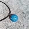 Cabochon resin pendant necklace - Image 2