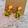 Flower dangle earrings - Image 5