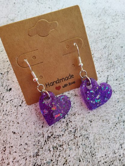 Heart earrings - Image 3