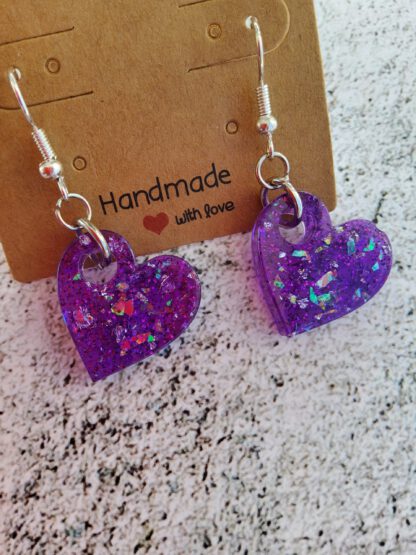 Heart earrings