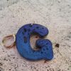 Personalised speckled alphabet key chain - made to order - Image 11