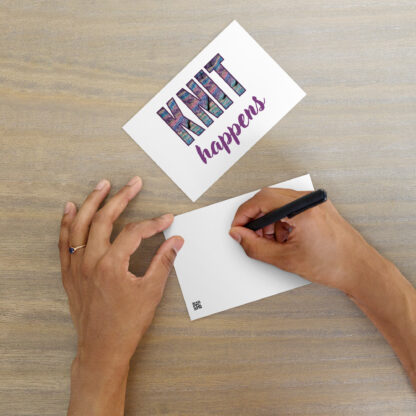 Knit Happens Postcard