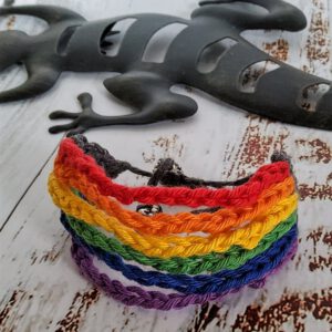 Custom Pride bracelet, your flag of choice