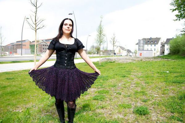 Custom crochet Dark Princess skirt - Image 2