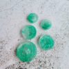 Set of 5 resin buttons